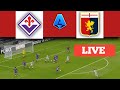 🔴 Fiorentina vs Genoa LIVE | Italia Serie A 23/24 | Match Live Today