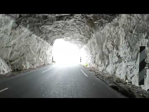 Fv44 descent to Jøssingfjord from Åna-Sira and up and over to Hauge