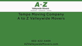 For a top rated Tempe moving company, contact A to