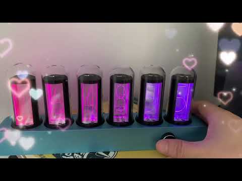 Design of real glow tube clock based on ESP 8266