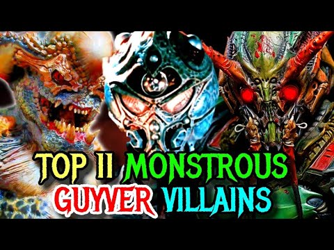Top 11 Terrifying And Monstrous Guyver Villains - Explored