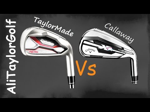 TAYLORMADE AEROBURNER v CALLAWAY XR IRONS