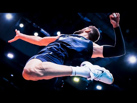 Волейбол Heavy Spikes By Amin Esmaeilnezhad | Best Volleyball Actions | World Champ 2022 (HD)