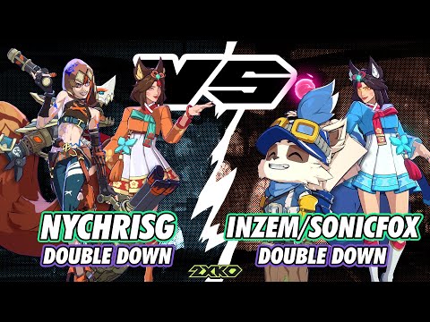 2XKO • [DUO MATCH] INZEM & SonicFox (Teemo/Ahri) vs. NYChrisG (Ahri/Jinx)