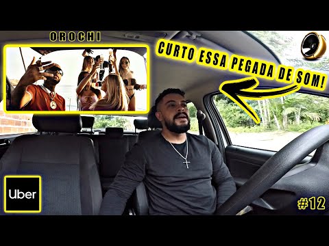 UBER REACT NO CARRO - Orochi "CHAMPAGNE" feat. PL Quest, BIN (prod. Kizzy) (PARTE5) #12