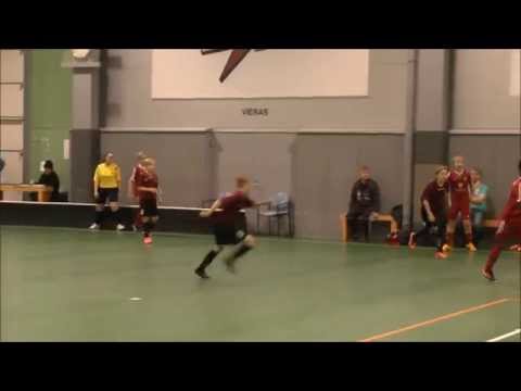 YIlves Punainen - TP-49 pelistä muutamia pätkiä, tulos 10-1 (Futsal D13, Liikuntakeskus 30.11.2014)