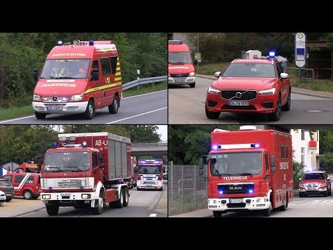 Gefahrgutaustritt in Chemiebetrieb in Alsbach-Hähnlein - Großeinsatz der Feuerwehren [Übung]