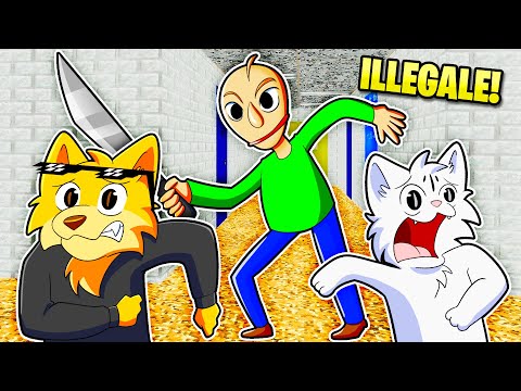 BALDI'S BASICS MA SU GMOD ALLE 3 DI NOTTE CON DRCAT È ILLEGALE! TROVIAMO IL TESORO NASCOSTO! *EPICO*