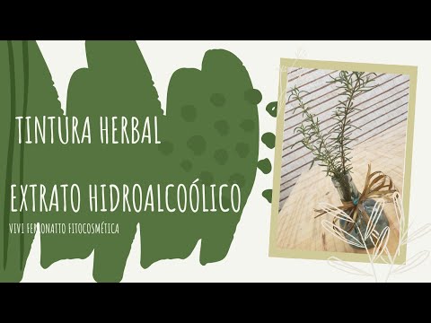 Vídeo: Extrato hidroalcoólico: dúvidas e respostas