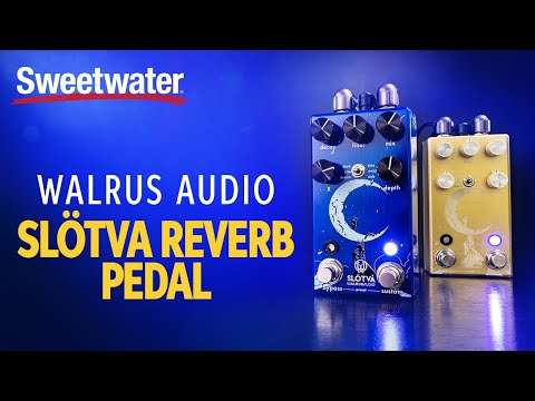 Walrus Audio Slötvå Multi-Texture Reverb Limited Edition - Sweetwater 2022 - Gold image 5