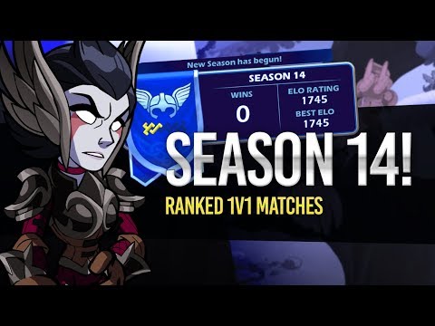 First Ranked Games of Season 14! | Brawlhalla Brynn Ranked 1v1 Gameplay