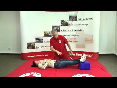 Erste Hilfe - Lagerungsarten