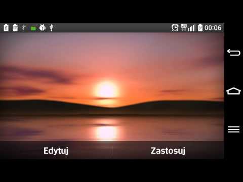 Real Sunset Live Wallpaper Video
