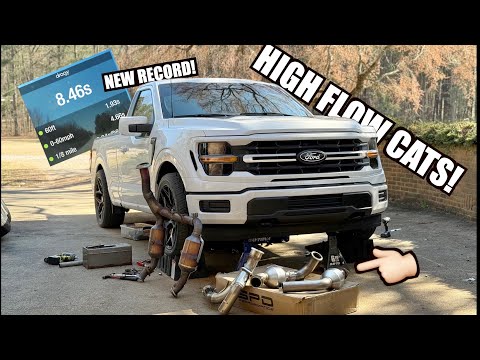 SPD HIGH FLOW CATS FULL  INSTALL! | SHE RIPS |