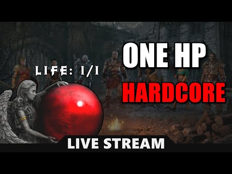 🔴 D2R: 1 hp Hardcore Challenge - 1hpHC #1