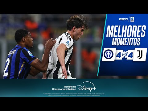 Gols e lances de Internazionale x Juventus