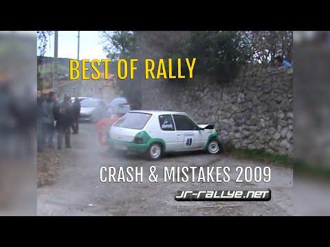 Best of Rally Crash & Mistakes 2009 | Part 2 | @JR-Rallye