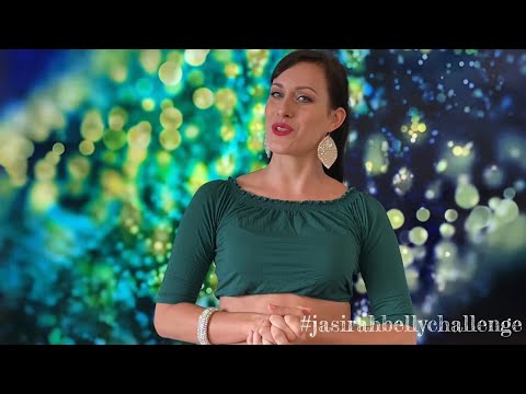 Jasirah Belly Challenge - part 6/15 - STOMACH VACUUM, BELLY ROLL, FLUTTER