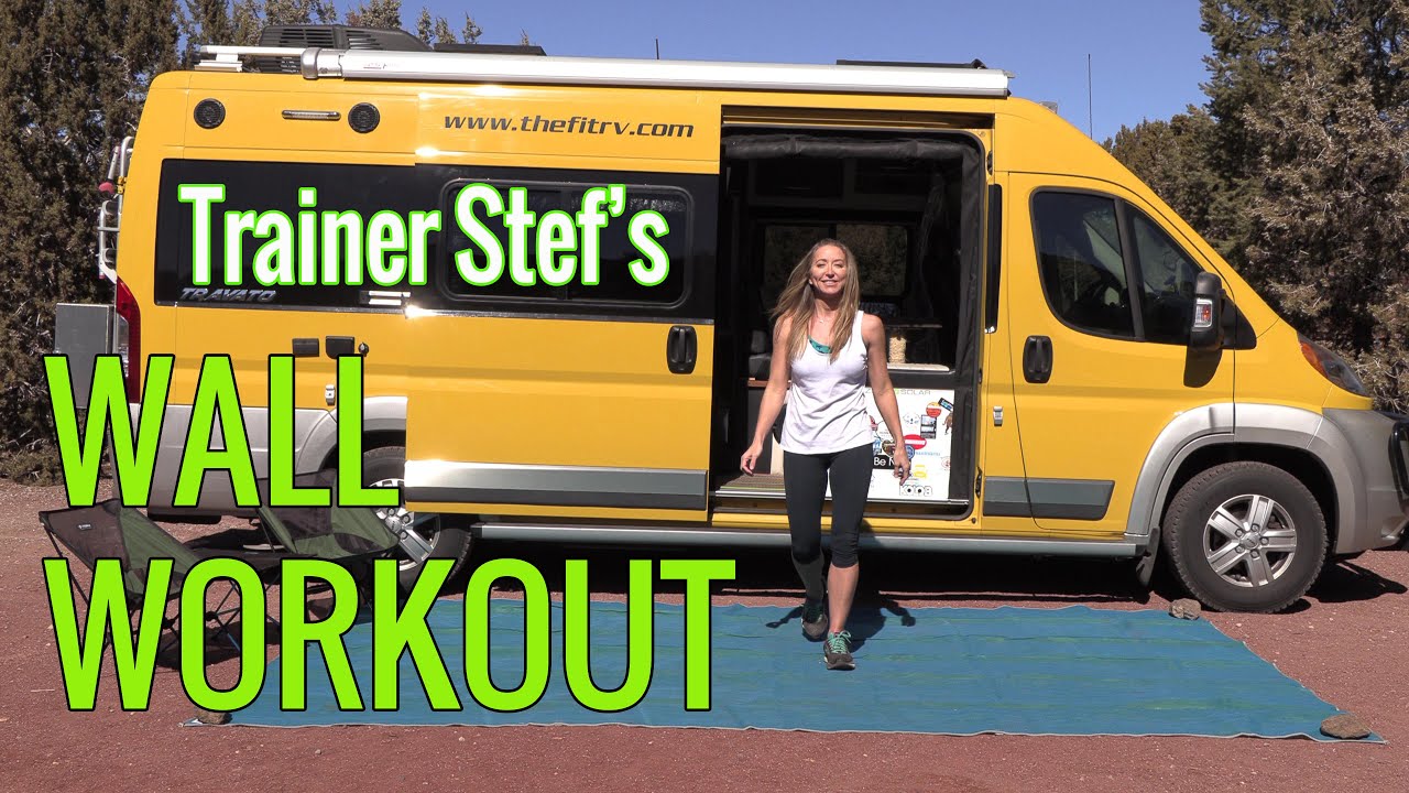 30-Minute Full-Body Wall Workout Great for Beginners and Seniors