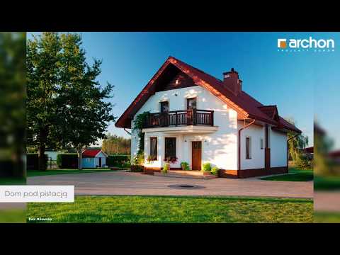 Dom pod pistacją – Urocza realizacja I ARCHON+ Projekty Domów