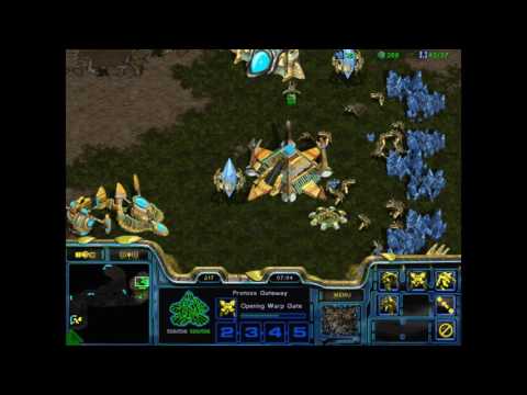 Starcraft: Brood War 1.18 | TrOllzOr (P) vs AlphaGo (P) | The Lost Temple