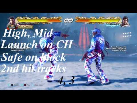 Tekken 7 Claudio guide Pt.2 (Key Moves)