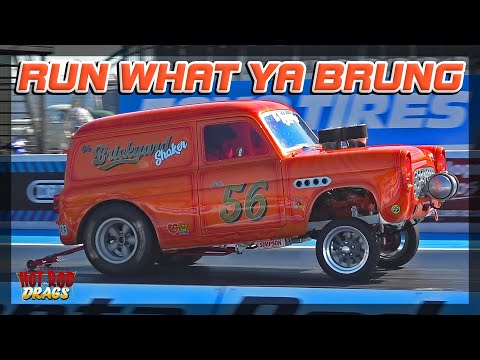 RWYB DRAG RACING AT HOT ROD DRAGS 2023 - SANTA POD RACEWAY (FRIDAY)