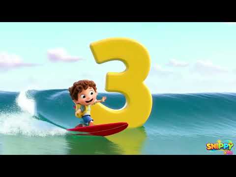 la canzone dei numeri - impariamo i numeri | canzoni per bambini | Impara a contare con Snippy Kids