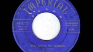 FATS DOMINO    You Done Me Wrong     MAR '54