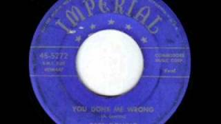 FATS DOMINO    You Done Me Wrong     MAR '54