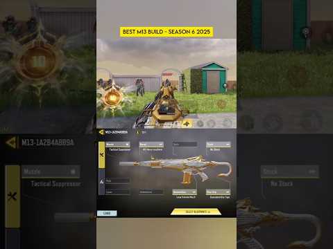 Best M13 Build - Season 6 COD MOBILE 2025