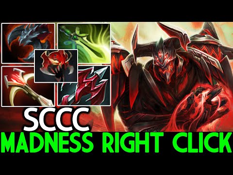 SCCC [Shadow Fiend] Madness Right Click Build 3 Hit Kill Support Dota 2