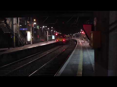 8600 & 8100 class DART trains at Dunlaoghaire co Dublin