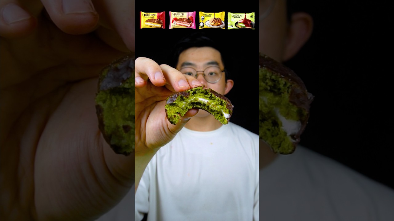 MAKAN SERBA CHOCO PIE LOTTE 🥧🍫