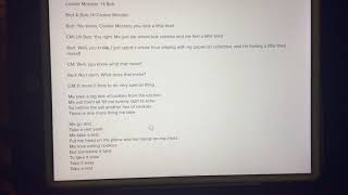 sesame street song with lyrics: take a rest