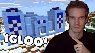 gooooood moning 😂 - I Found An Igloo In Minecraft (Life changing) - Minecraft Hardcore #12