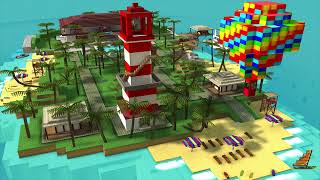 Cover art for Paradise resort (pixel gun 3d)