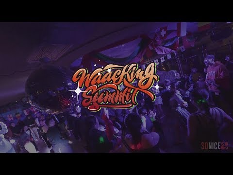 J Waack (win) vs 周婷 Final 16-8 - Waacking Summit 2018 总决赛