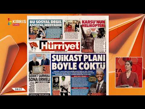 KIBRIS'TA SABAH - GAZETE MANŞETLERİ