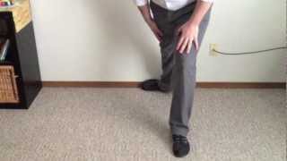 preview picture of video 'Bloomington IL Chiropractor: Get Rid of Shin Pain and Knee Pain by Flossing the Saphenous Nerve'