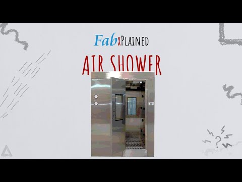 Part of a video titled How a AIR SHOWER works | FABXPLAINED - YouTube
