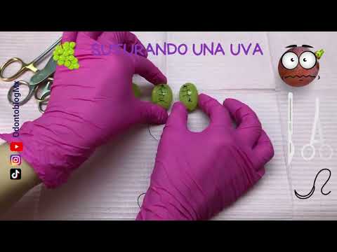 Suturando una uva 🍇