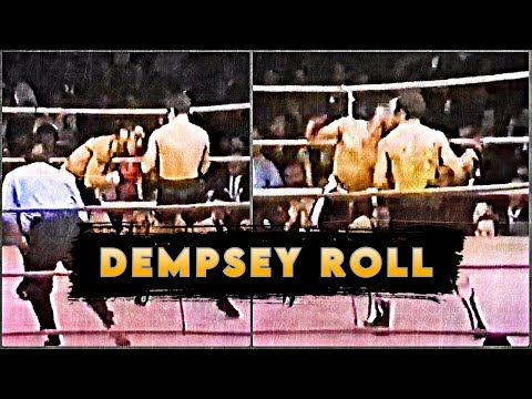 Dempsey Roll in real life (Jack Dempsey, Takeshi Fuji, Mike Tyson)