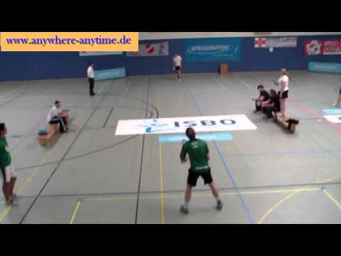 ISBO Speedminton (R) NRW Open 2013 - Finale Open Division Schüsseler - Kloss
