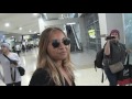 JESS MAUBOY In Fantastic Mood At Melbourne Airport Ahead Of Logies 22 4 17