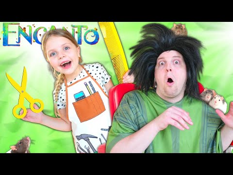 Encanto Bruno Visits Kin Tins Hair Salon and Spa! We Don’t Talk About Bruno!