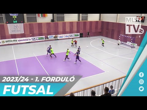 Újpest FC-220VOLT – 1.Futsal Club Veszprém  | 2-6| Férfi Futsal NB I |1. forduló | MLSZTV