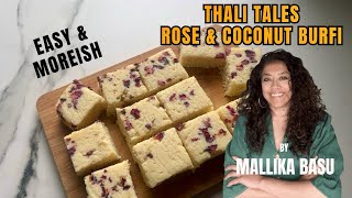EASY COCONUT & ROSE SWEET TREATS