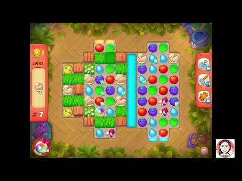 Gardenscapes Level 8487 HD    ✅✅✅/5   Medium Level  (Took 3 attempts)