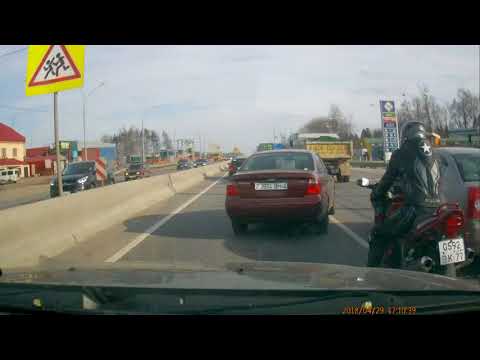 Авария в Радомле на Ленинградском шоссе